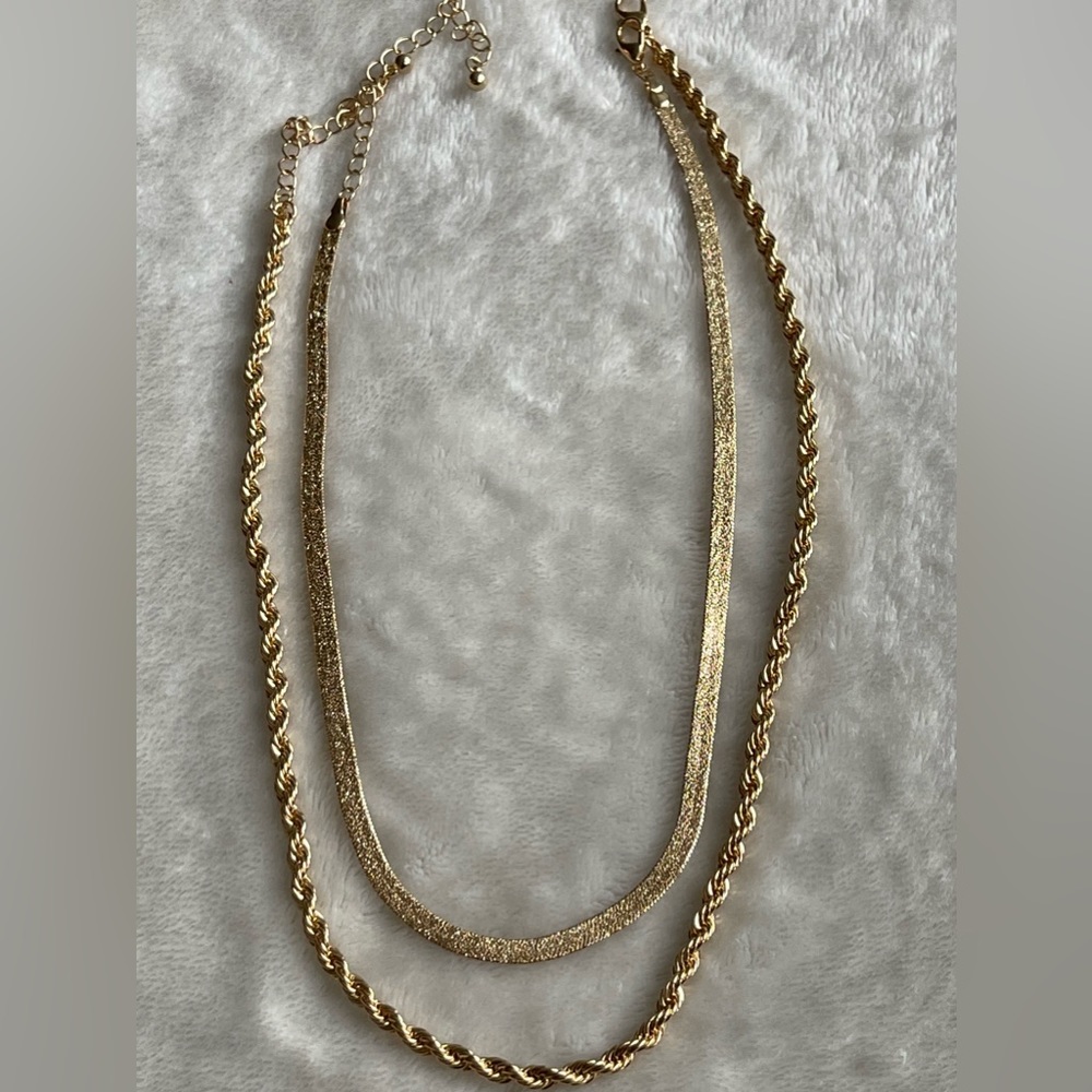 Two piece necklace